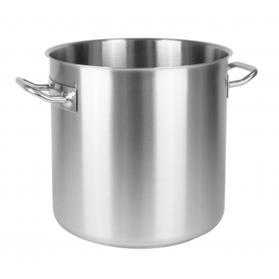 MAT STAINLESS STEEL STOCK POT 32 CM WITHOUT LID