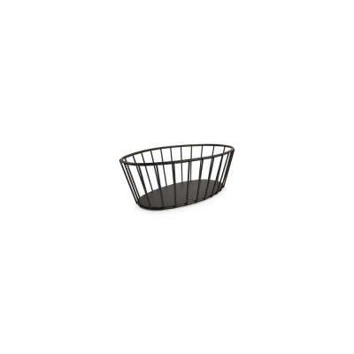 Bonbistro Wire basket 21x11xH7cm black Cesta