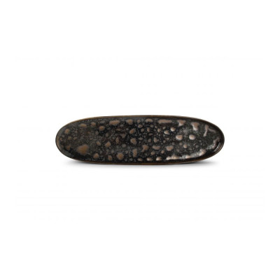 CHIC Serving dish 33,5x9cm gold flaked Nobile