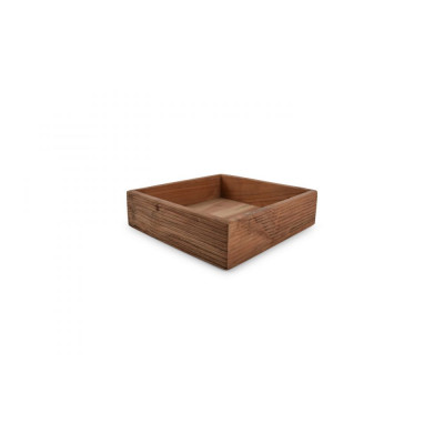 Wood & Food Serving tray 24x24xH6,5cm natural Venna