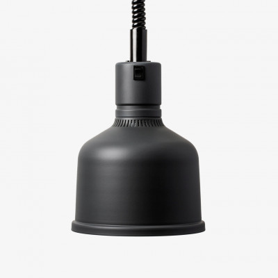 Stayhot Heat Lamp Focus IO, Retractable Cord, Black