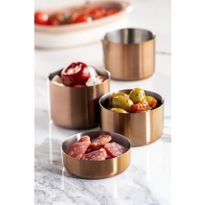 Utopia Brushed Copper Ramekin 7oz (20cl)