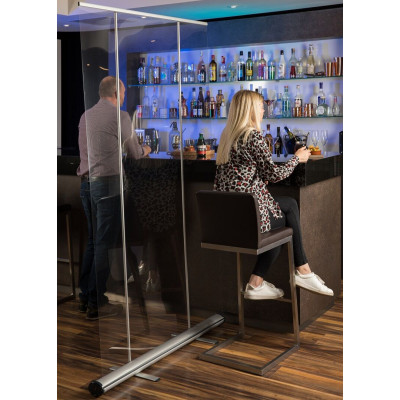 Utopia Clear Roller Divider 47 x 79" (120 x 200cm)