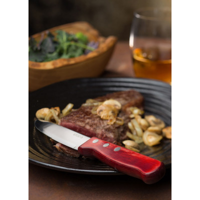 Utopia Jumbo Polywood 3 Stud Steak Knife