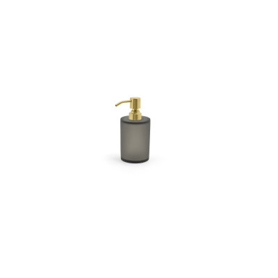 FOH 300ml Nassau Pump - Smoke with Matte Brass Top