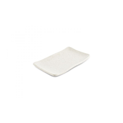 F2D Serveerschaal 23x14,5xH2,5cm chalk white Calca