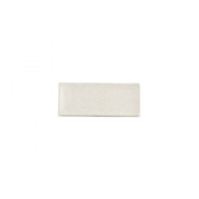 F2D Serveerschaal 29x12xH2cm chalk white Calca