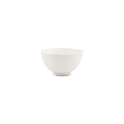 F2D Bowl 14xH7,5cm white Dusk