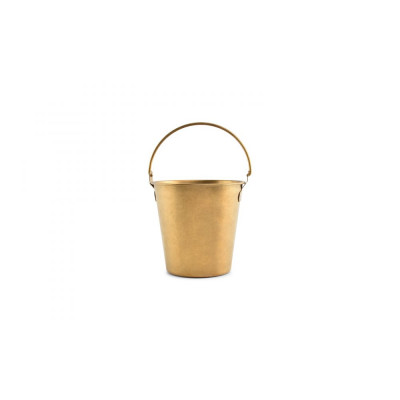 Bonbistro Serving bucket 13,5xH13cm antique gold Serve
