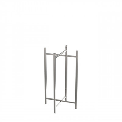 Craster Rise 700 Tall  Steel Table Leg (1100) 695 × 695 × 1090 mm