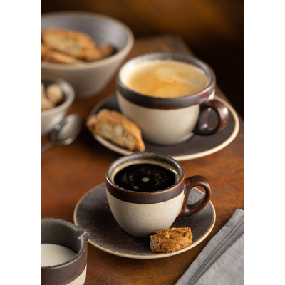 Utopia Truffle Latte Saucer 6.5" (16.5cm)