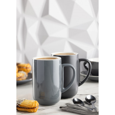 Utopia Barista Grey Bullet Mug 11oz (32cl)