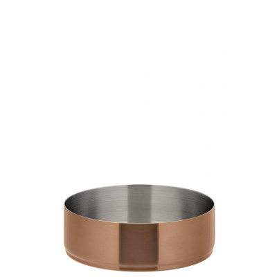 Utopia Brushed Copper Round Bowl 5.5" (14cm)