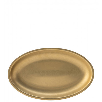Utopia Gold Artemis Oval Platter 12 x 7" (30x18cm)