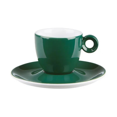 DPS Costa Verde Dark Green Espresso Saucer 12.5cm/5