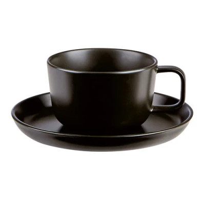 DPS Costa Verde Nordika Black Saucer 17cm