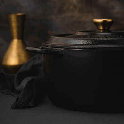 Litináč Casserole 26cm Black matt