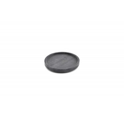 CHIC Serving dish 12xH1cm marble black Pura