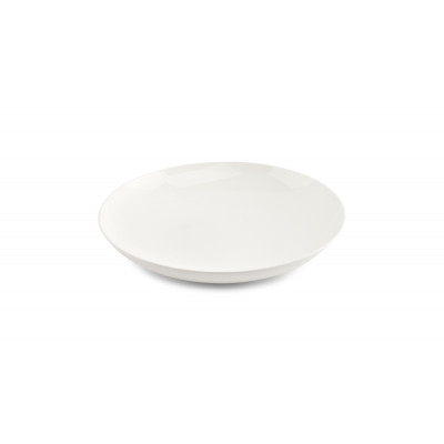 CHIC Deep plate 30xH5,5cm white Perla