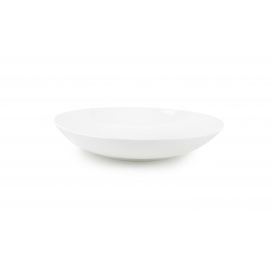 CHIC Deep plate 21xH3,5cm white Perla