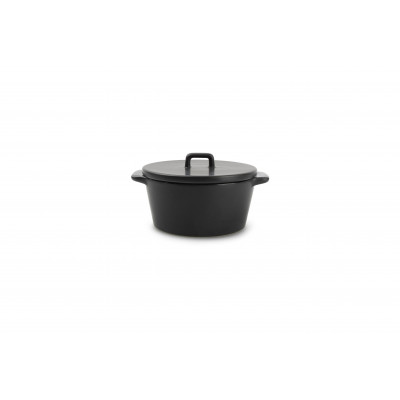 Bonbistro Baking dish 15/10xH5,5cm with lid black Ardo