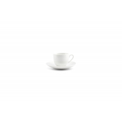 Bonbistro Mocha saucer 12,5cm Basic White