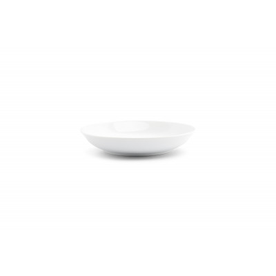 Bonbistro Deep plate 21xH4cm coupe Basic White