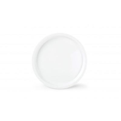 Bonbistro Plate 23xH2cm white Care