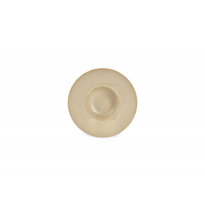 Bonbistro Deep plate 24/11xH4cm beige Cirro