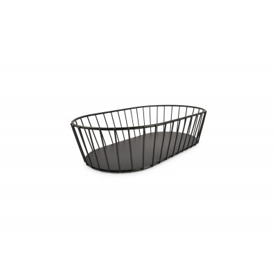 Bonbistro Wire basket 29x16xH7cm black Cesta