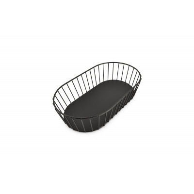 Bonbistro Wire basket 29x16xH7cm black Cesta