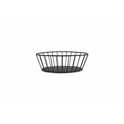 Bonbistro Wire basket 21x11xH7cm black Cesta