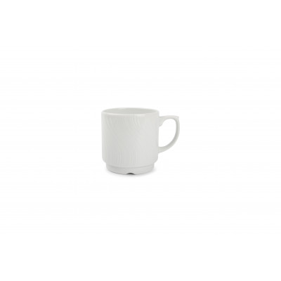 Bonbistro Mug 30cl white Onda