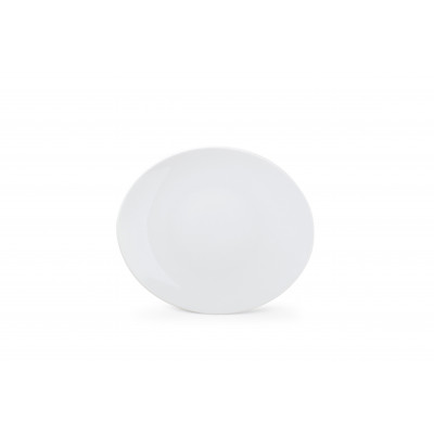 Bonbistro Plate 30,5x26cm oval white Appetite