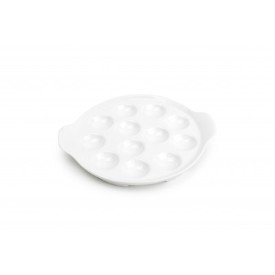 Bonbistro Escargot plate 19,5cm white Appetite