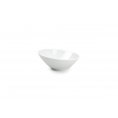 Bonbistro Bowl 14xH6cm slanting white Appetite