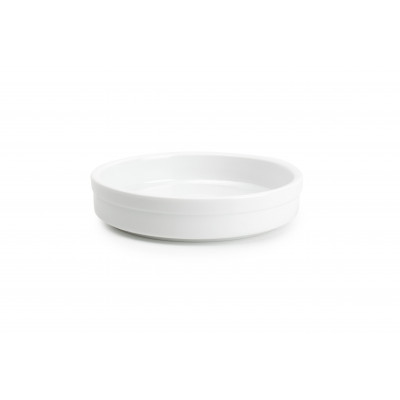 Bonbistro Baking dish 14xH3cm white Flavor