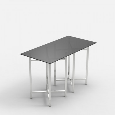 Craster Rise 800 Grey Glass Rectangle Table Top Grey Glass 800 × 1600 × 22 mm 
31.5 × 63 × 0.9”