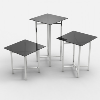 Craster Rise 700 Medium Stainless Steel Table Leg Stainless Steel 507.8 × 507.8 × 890 mm
19.9 × 19.9