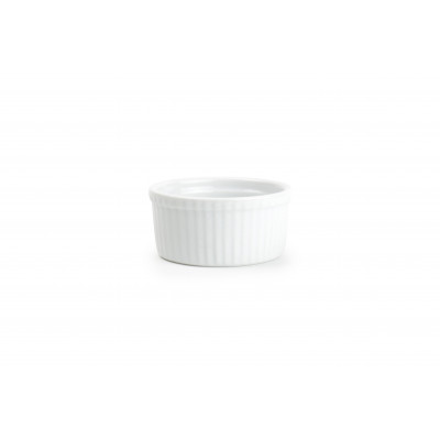 Bonbistro Baking dish 9xH4,5cm white Flavor