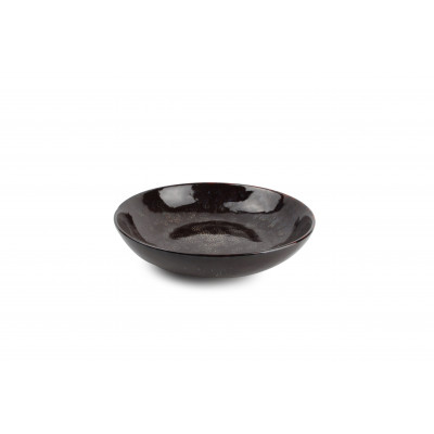 Bonbistro Deep plate 19xH4cm black Hazy