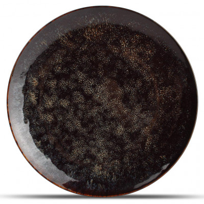 Bonbistro Plate 26cm black Hazy