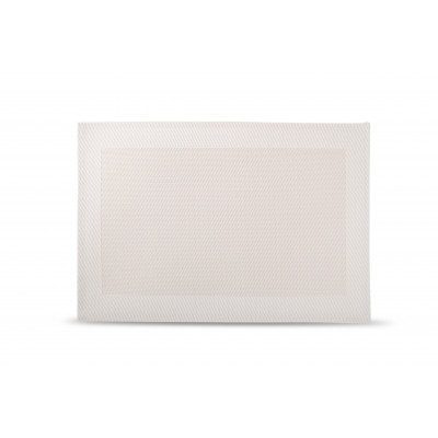 Bonbistro Placemat 45x30cm pp white Layer