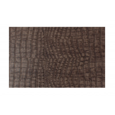 Bonbistro Placemat 45x30cm crocodile look brown Layer