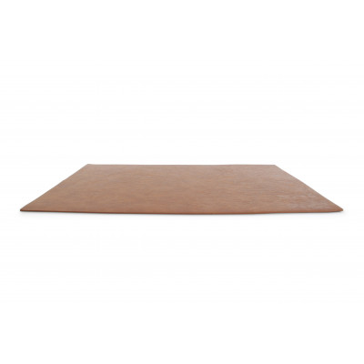 Bonbistro Placemat 43x30cm leather look brown Layer