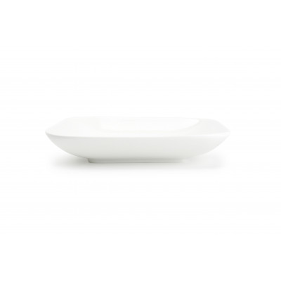 Bonbistro Deep plate 22x22xH3,5cm white Match