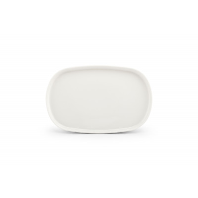 Bonbistro Plate 34x22xH2cm white Pila