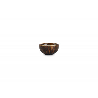 Bonbistro Bowl 10xH4,5cm brown/blue Resto