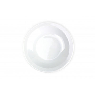 Bonbistro Deep plate 21xH3,5cm white Scandia