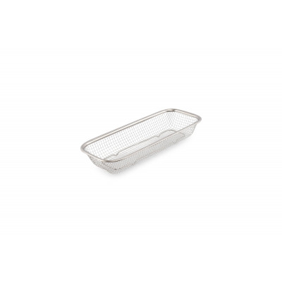 Bonbistro Wire basket 31x13xH5,5cm silver Serve